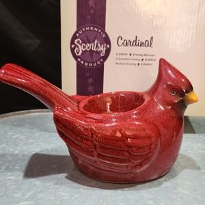 Scentsy Red Cardinal Bird Wax Warmer